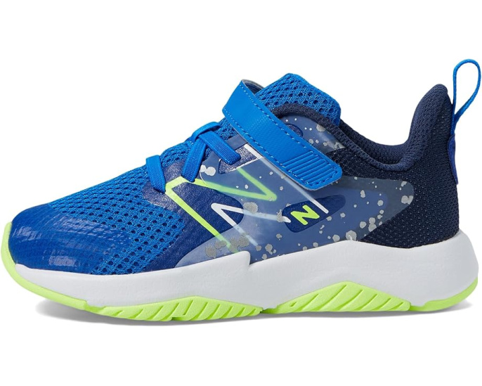 Кроссовки New Balance Rave Run v2 с шнуровкой-резинкой для малышей