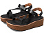 Сандалии Teva Madera Wedge с пробковой платформой и ремешками на липучке
