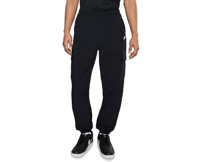 Брюки Nike Club Woven Cargo с карманами и эластичным поясом