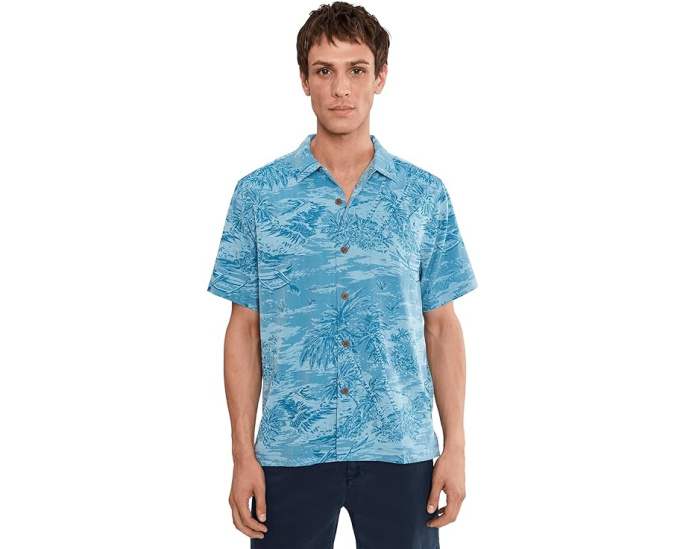 Рубашка Tommy Bahama Coastal Ease Palms с графическим принтом из смеси Modal