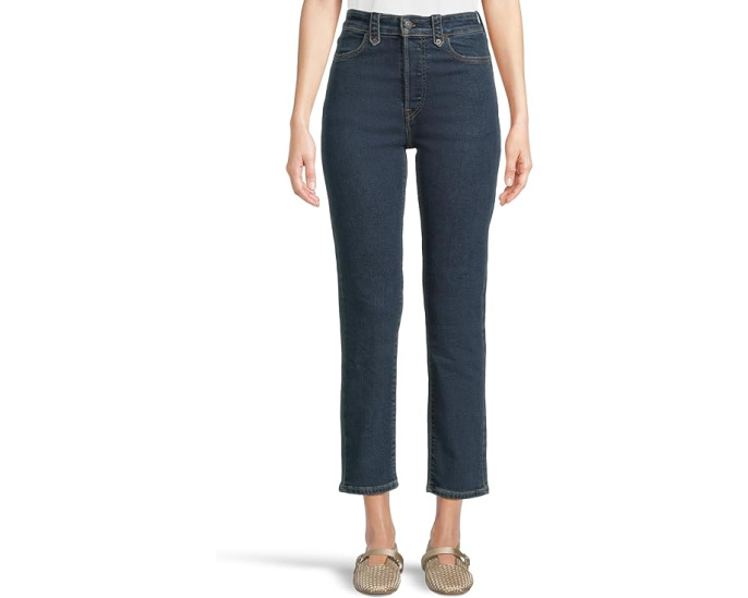 Джинсы Levi's Womens Wedgie Straight Western с эффектом подтяжки