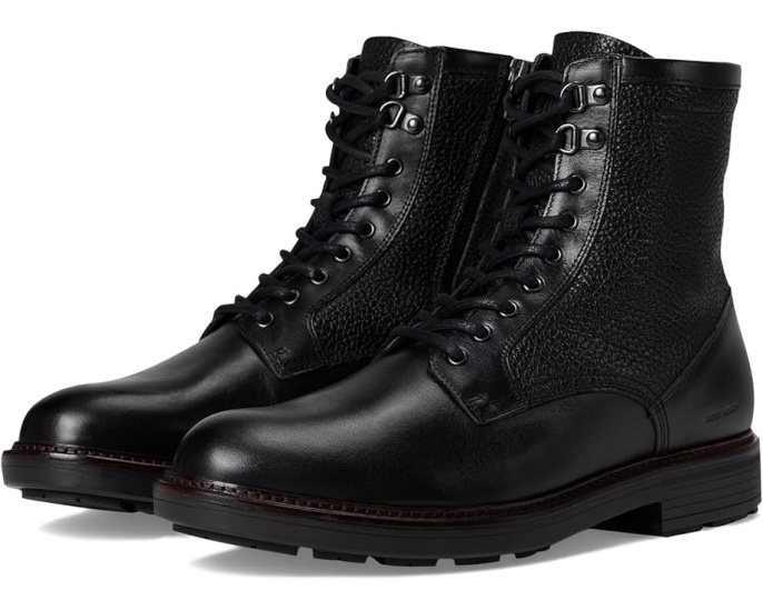 Johnston & Murphy Latham Plain Toe ботинки из телячьей кожи