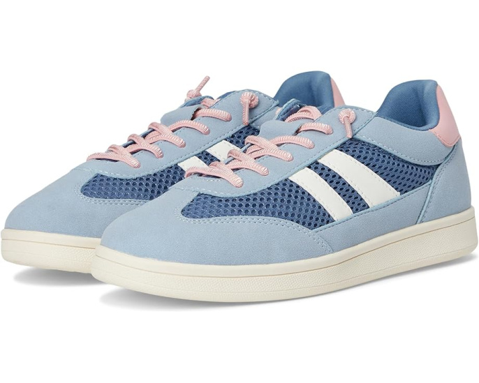 Детские белые кроссовки Steve Madden Kids Verdict с дышащими вставками