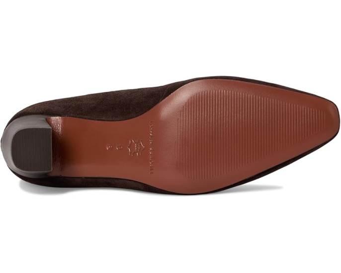 Сапоги Marley Kicked Heel Loeffler Randall из замши до колена