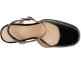 Туфли COACH Pump With Tea Rose с квадратным носком