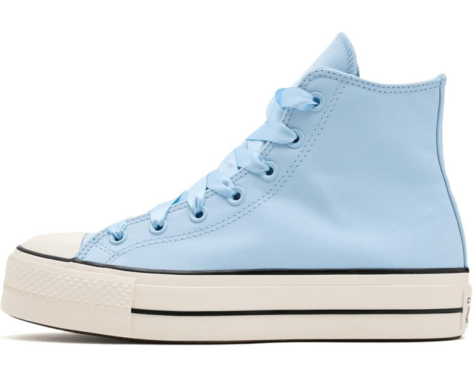 Converse Chuck Taylor All Star Lift Platform высокие кроссовки на платформе из персиковой канвы