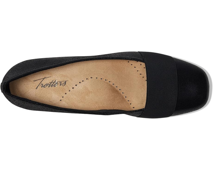 Балетки Trotters Samantha с квадратным носком и стразами
