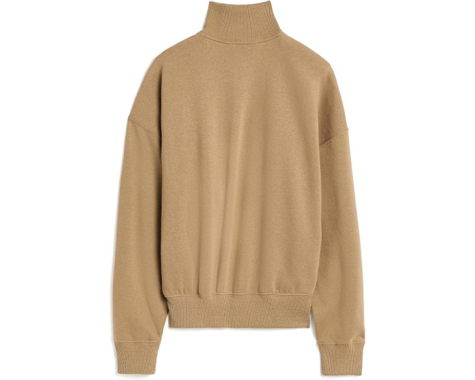Fleece Funnel Neck Boxy Sweatshirt (Toddler/Little Kid)