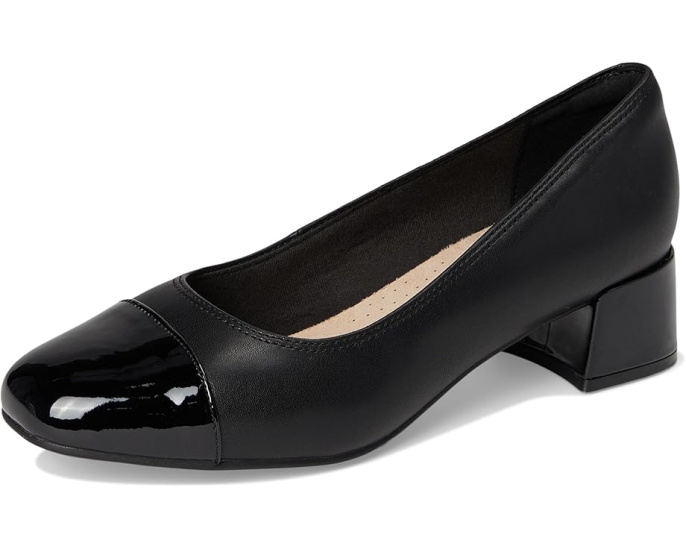 Туфли Clarks Iridessa May с квадратным носком и устойчивым каблуком