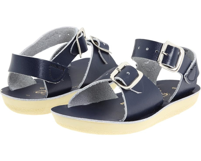 Детские сандалии Salt Water Sandal Sun-San Surfer с водостойкой кожей и латунными пряжками