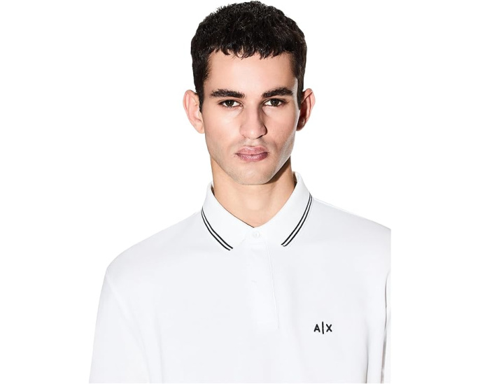 Поло Essential Logo с вышитым логотипом Armani Exchange