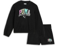 Детский набор Puma пуловер с круглым вырезом и шорты