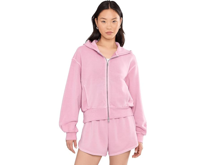 Худи Fade Out Full Zip Beyond Yoga с выцветающим эффектом