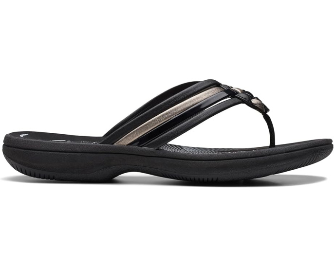 Сандалии Clarks Breeze Coral с перемычкой и стелькой для комфорта