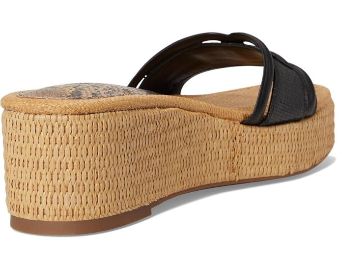 Сандалии Sam Edelman Pauleena на платформе с клиновидным каблуком и логотипом