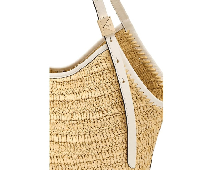 Сумка-тоут Kate Spade New York Deco Straw Tulip из соломки