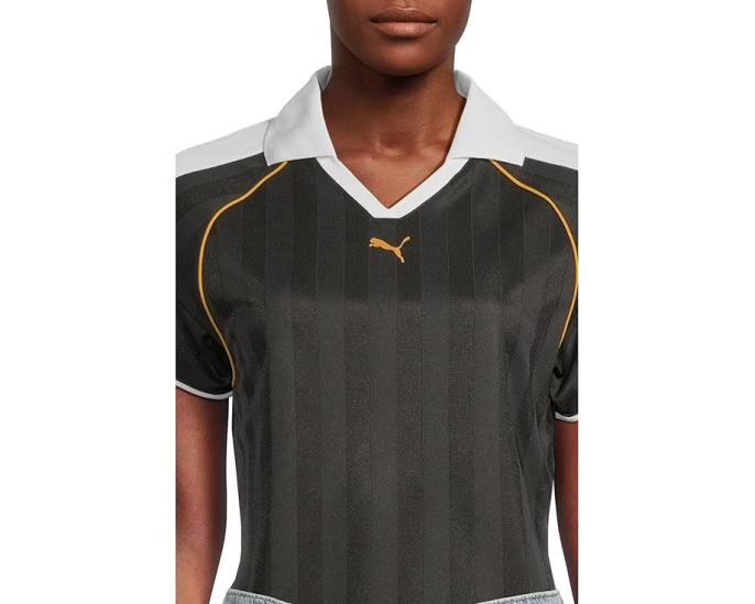 Футболка T7 Relaxed Soccer Puma с V-образным вырезом