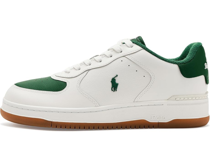 Кожаные кроссовки Polo Ralph Lauren Masters Court с подошвой EVA