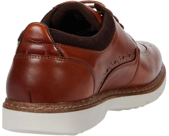 Оксфорды Stacy Adams Synergy Wing Tip с контрастной строчкой