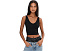 Майка Free People Solid Rib с квадратной спинкой и укороченным кроем