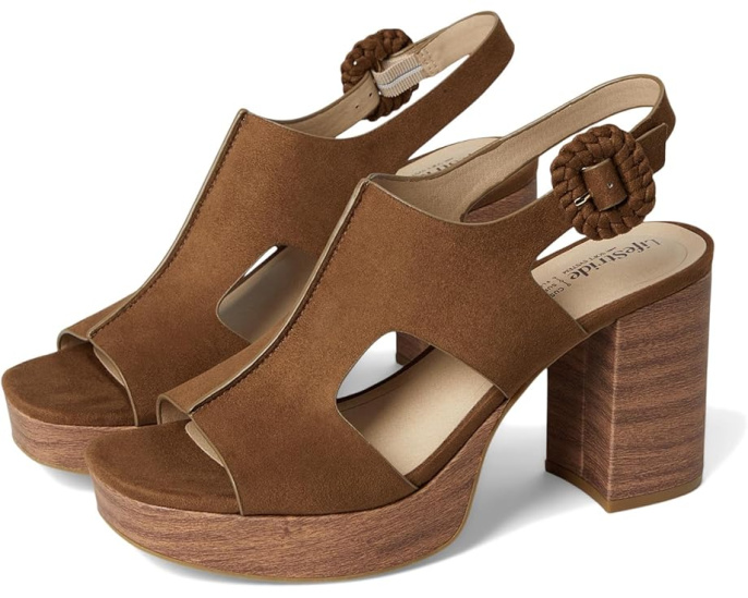 Босоножки Audra Strappies на платформе с ремешками и открытым носком