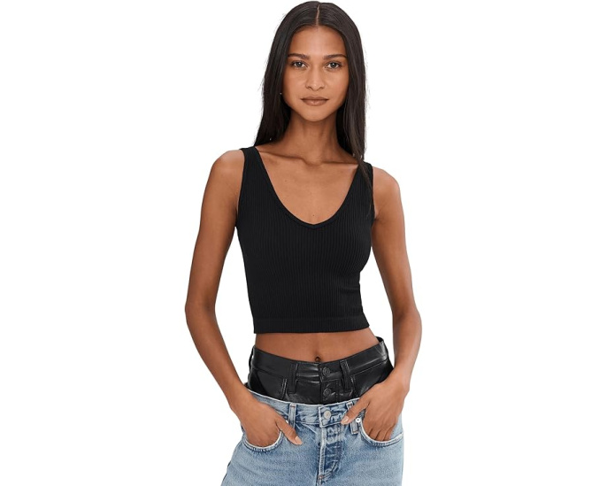 Топ Brami из рибаны с квадратной спинкой Free People