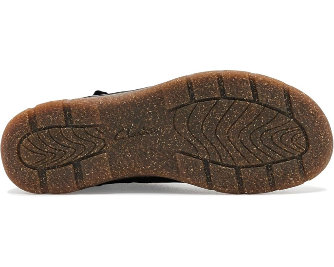 Ботинки Clarks Orlene Roam на каблуке из мягкой кожи