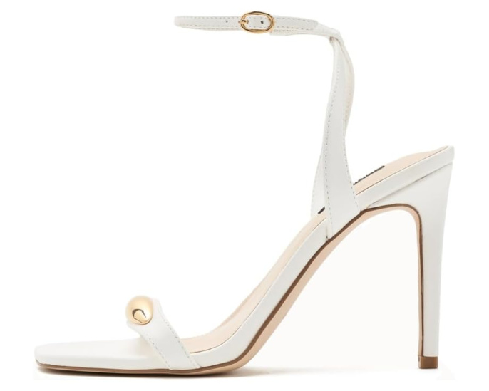 Босоножки Nine West Props на высоком каблуке с квадратным мысом
