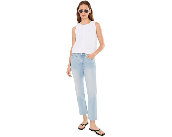 Топ Joe's Jeans The Denim Shell с круглым вырезом