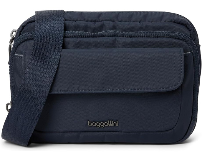 Кроссбоди Baggallini Modern Double Zip с RFID защитой