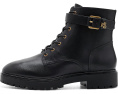 Allyson Calfskin Logo-Keeper Booties