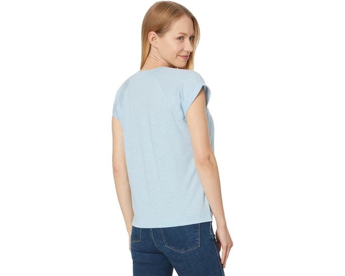 Футболка Boxy Cuffed Sleeve Crewneck от Lilla P