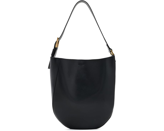 Сумка AllSaints Luna Hobo Shoulder Bag через плечо из мягкой кожи