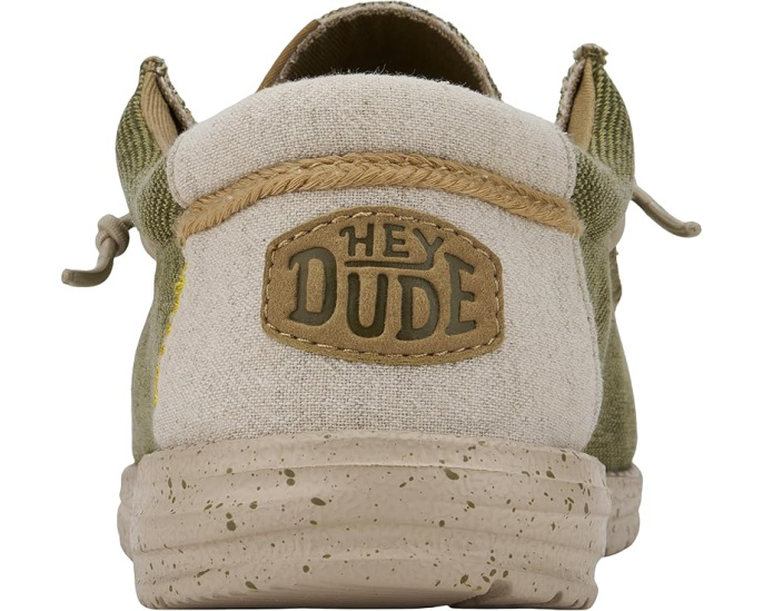 Кроссовки Hey Dude Wally Coastline Jute с плетеным верхом