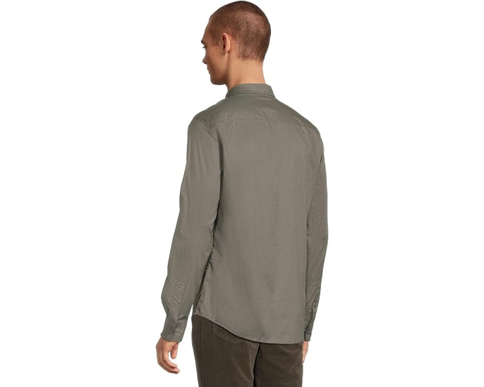 Рубашка Armani Exchange Slim Fit с принтом All Over Diamond