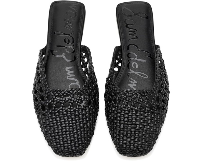 Мюли Sam Edelman Nola с плетеным верхом и квадратным носком