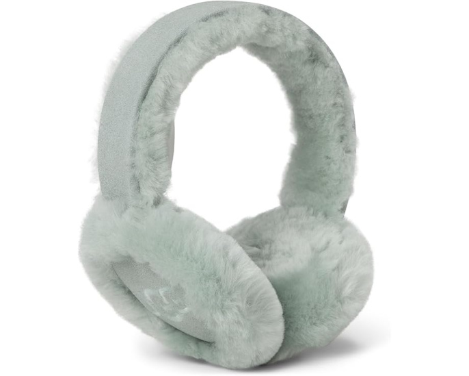 Наушники UGG Sheepskin Embroidery Earmuff с вышивкой из овчины