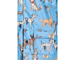 Дождевик Hatley Blue Little Pups на кнопках для малышей