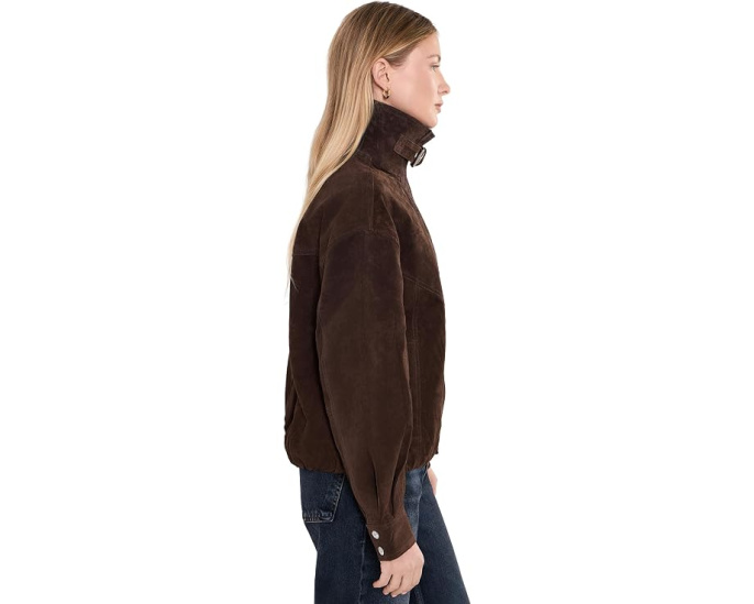 Iced Chocolate Bomber Jacket