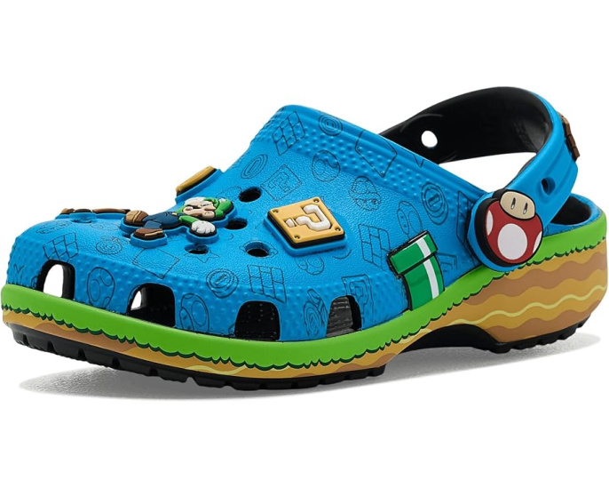 Crocs детские классические сабо Super Mario
