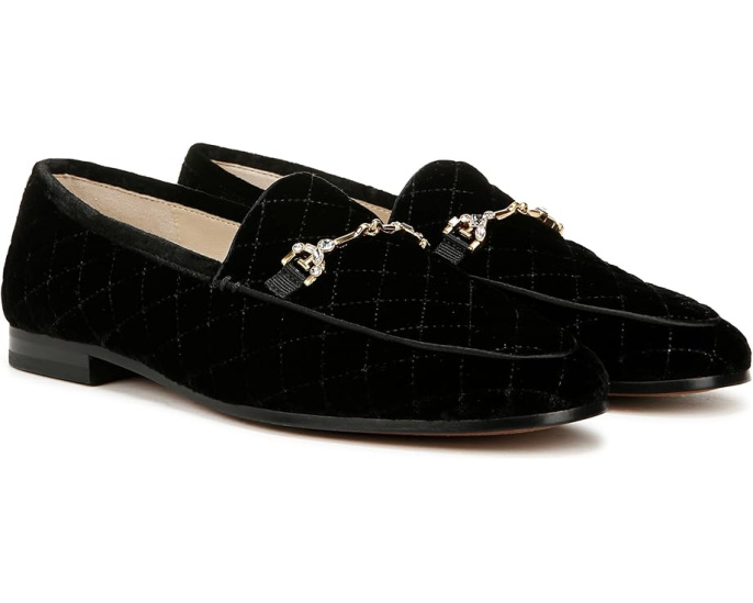 Лоферы Loraine Regal Sam Edelman с кристаллами и миндалевидным носком