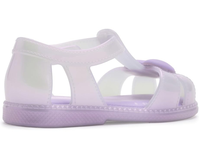 Mini Melissa Сандалии Hip Heart Ballerina для малышей с липучкой и водонепроницаемым ПВХ