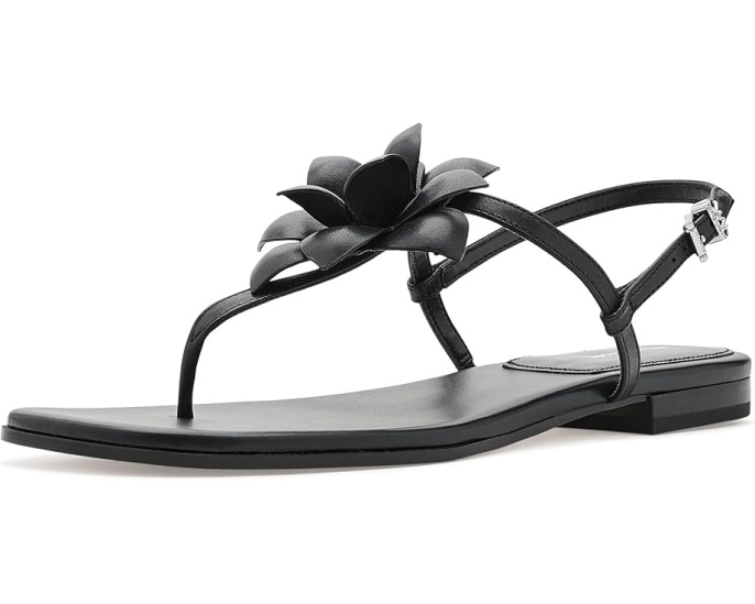 Сандалии Jacie Thong MICHAEL Michael Kors с кожаным цветком