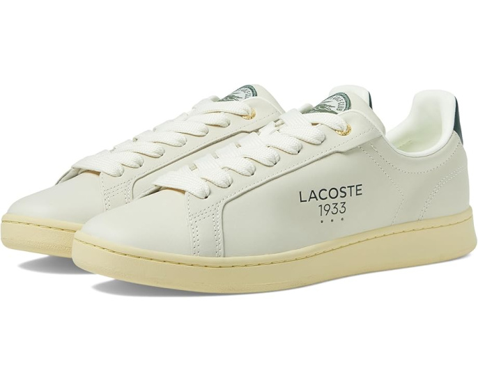 Кроссовки Lacoste Carnaby Pro из кожи с круглым носком