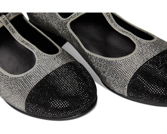 Балетки Cap-Toe T-Strap с каблуком 25 мм и стразами Tory Burch