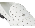 Лоферы Tory Burch Classic Stud с металлическими шипами облачно серебристые
