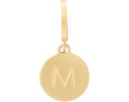 Подвеска Kate Spade New York Mini M с гравировкой из латуни