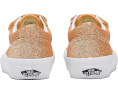 Кроссовки Vans Kids Old Skool V с блестками и застежками на липучках
