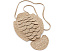 Madewell подвесной чехол для телефона Fish Pouch из соломки