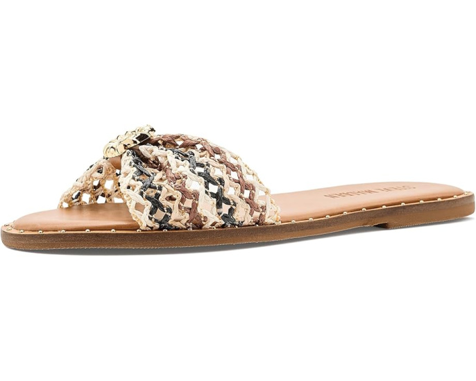 Сандалии Steve Madden Dipsy с узлом и золотым акцентом